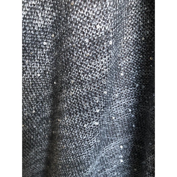 Ann Taylor Loft Sweater Womens Small Cardigan Open Sequined Short Sleeve - Picture 4 of 9